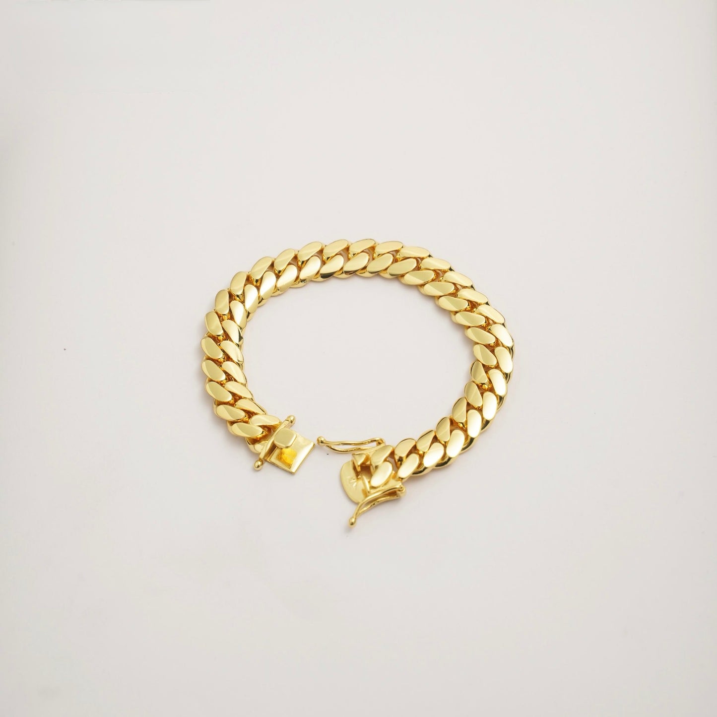 12mm Cuban link Bracelet and Necklace