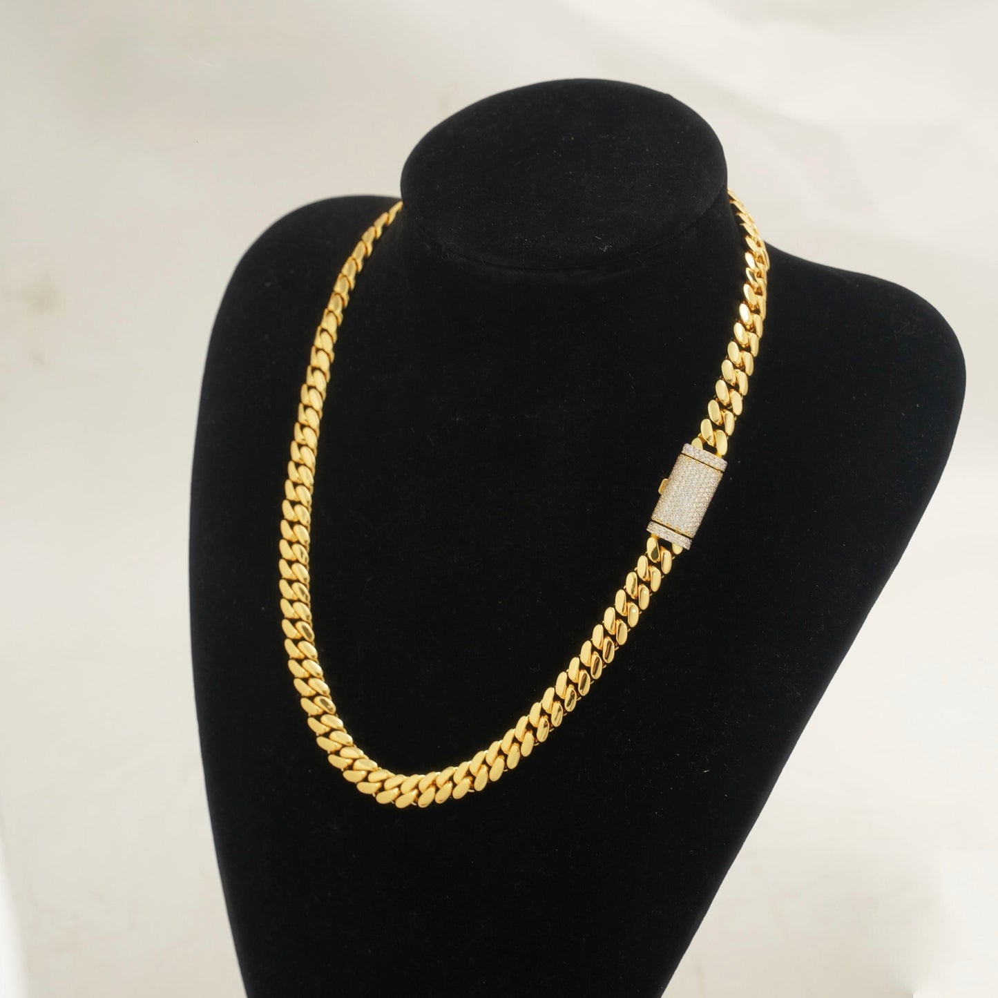 10mm Cuban link Bracelet and Necklace