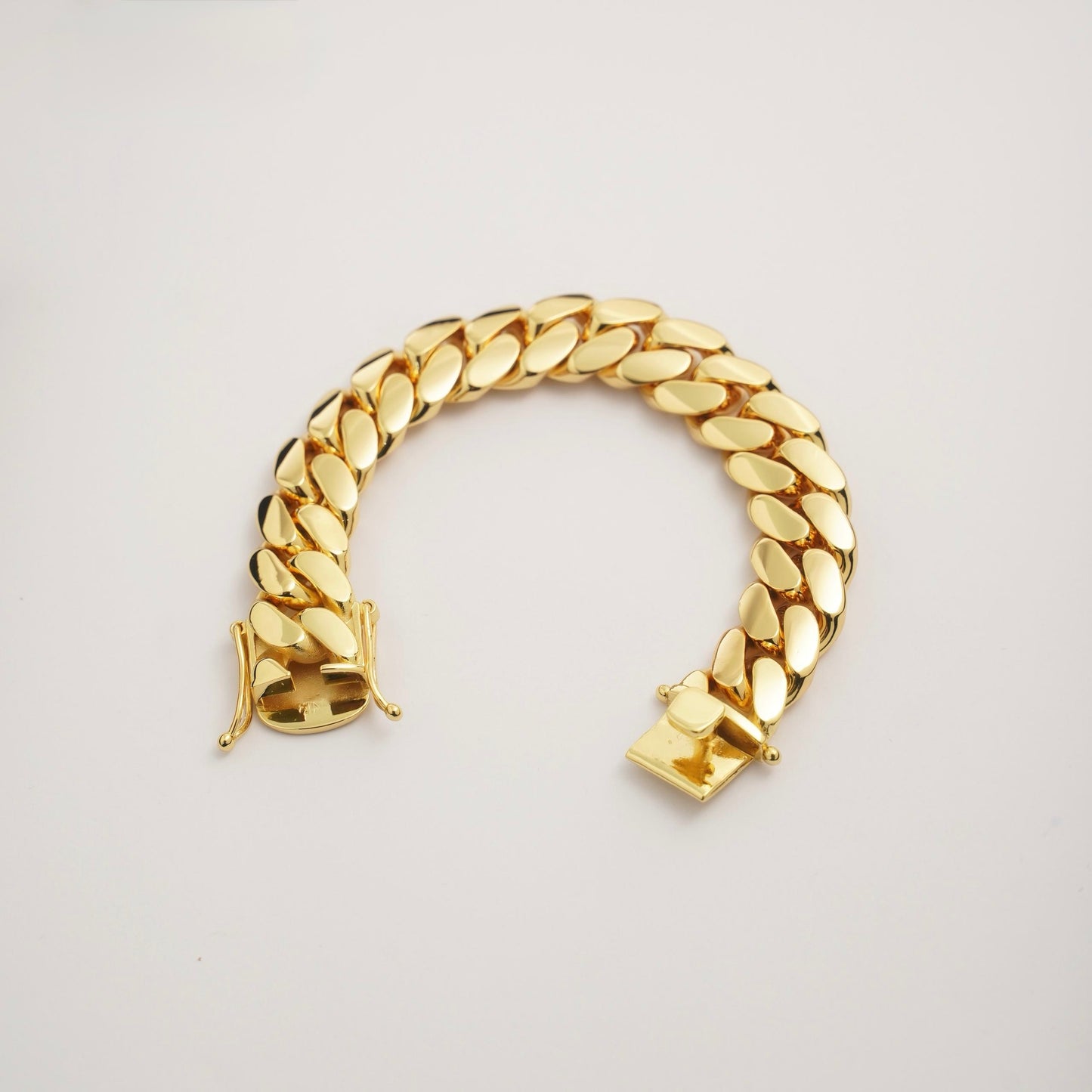 18mm Cuban link Bracelet and Necklace