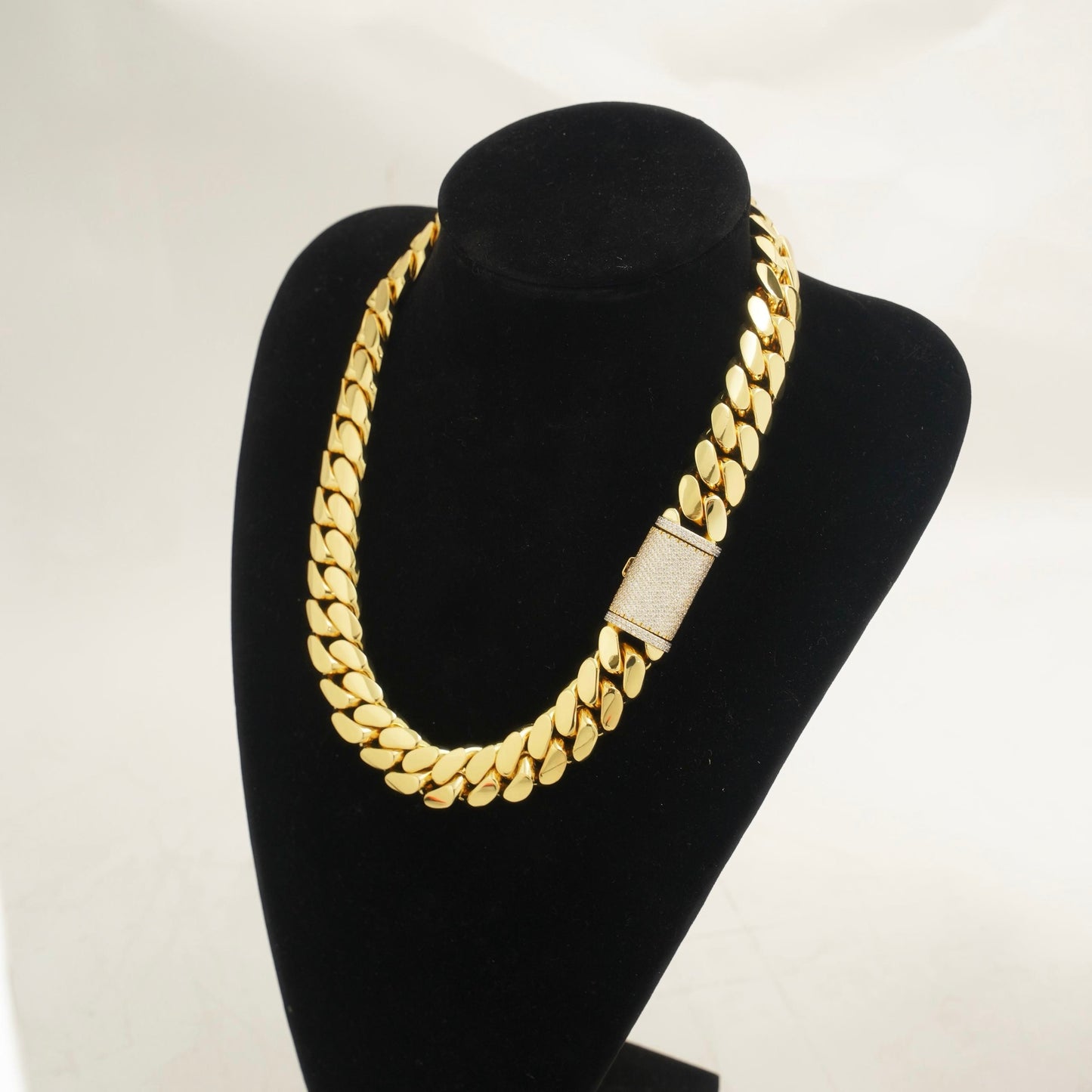 20mm Miami Cuban Link Bracelet and Necklace