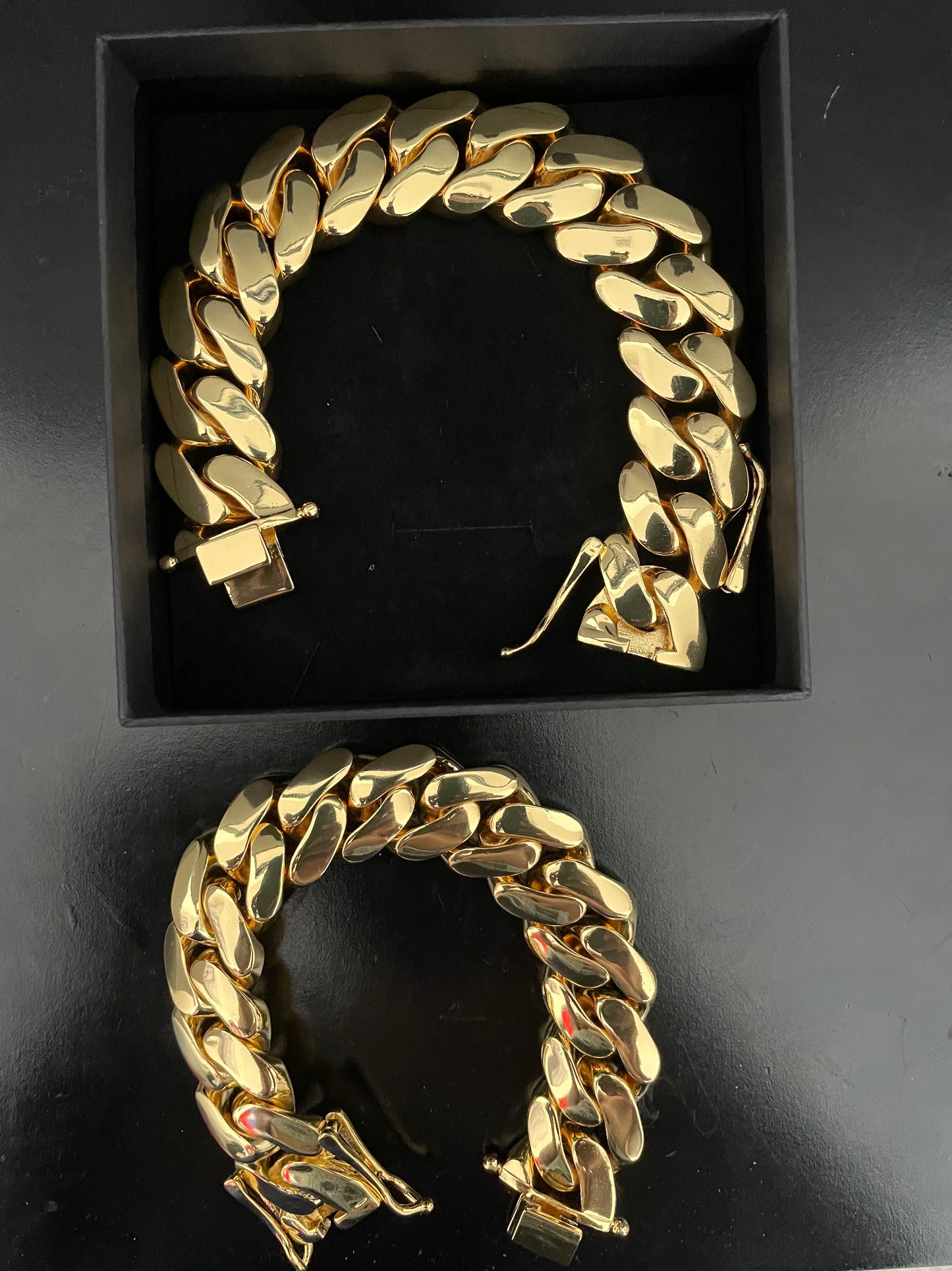 22mm Miami Cuban Link Bracelet Bracelet