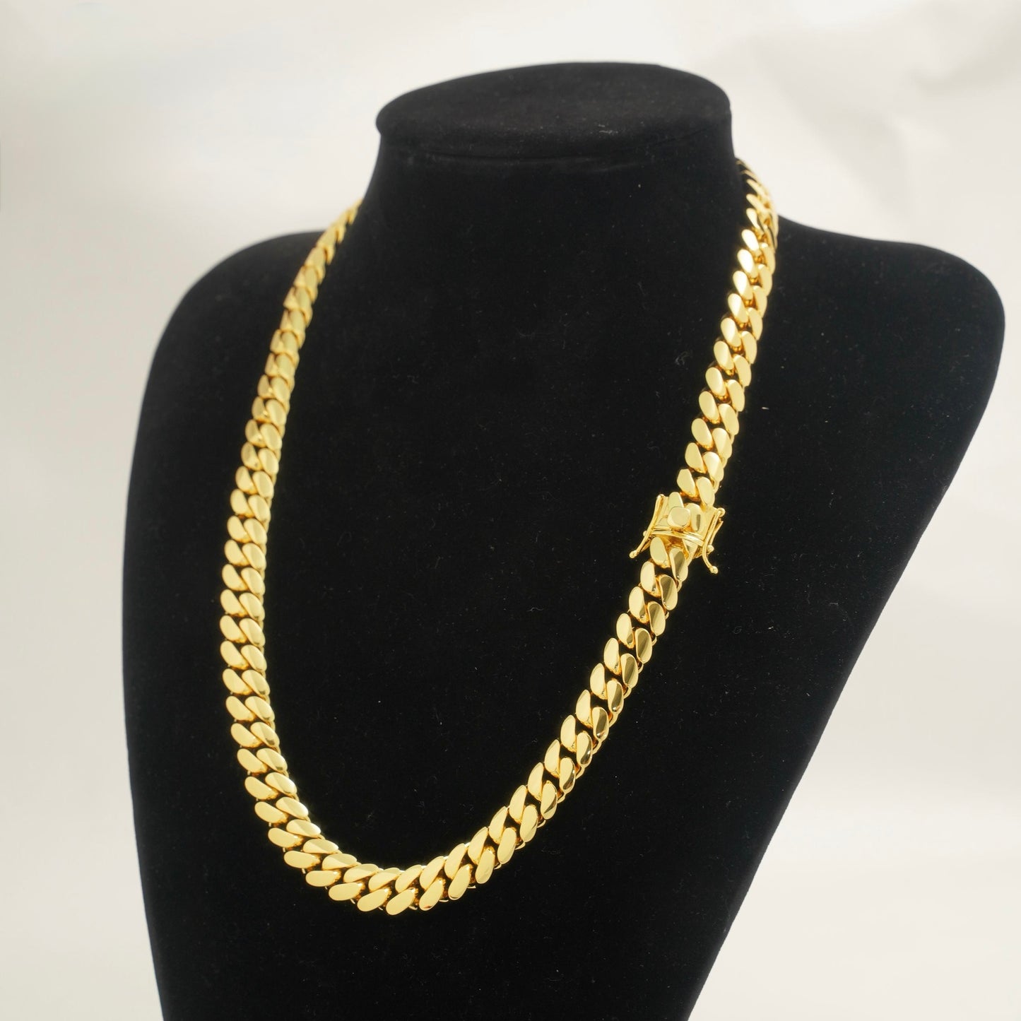 12mm Cuban link Bracelet and Necklace