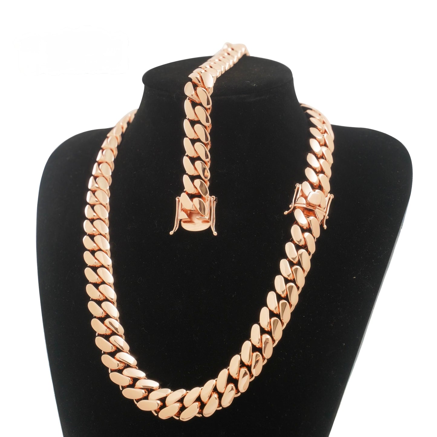 18mm Cuban link Bracelet or Necklace
