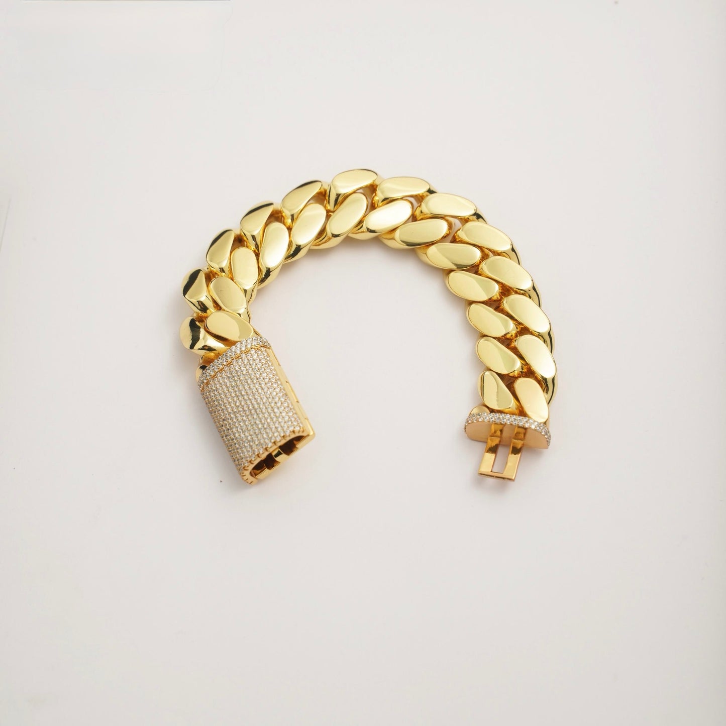 22mm Miami Cuban Link Bracelet or Necklace