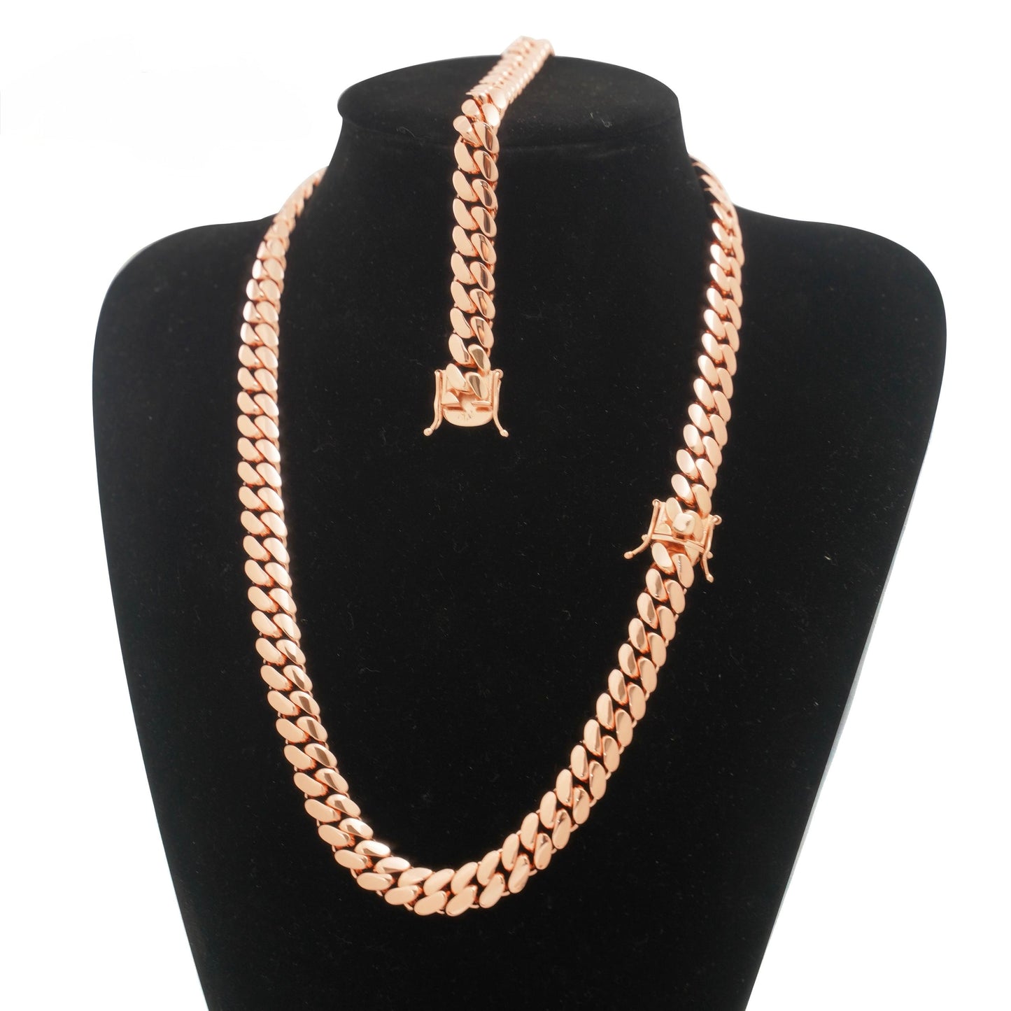12mm Cuban link Bracelet or Necklace