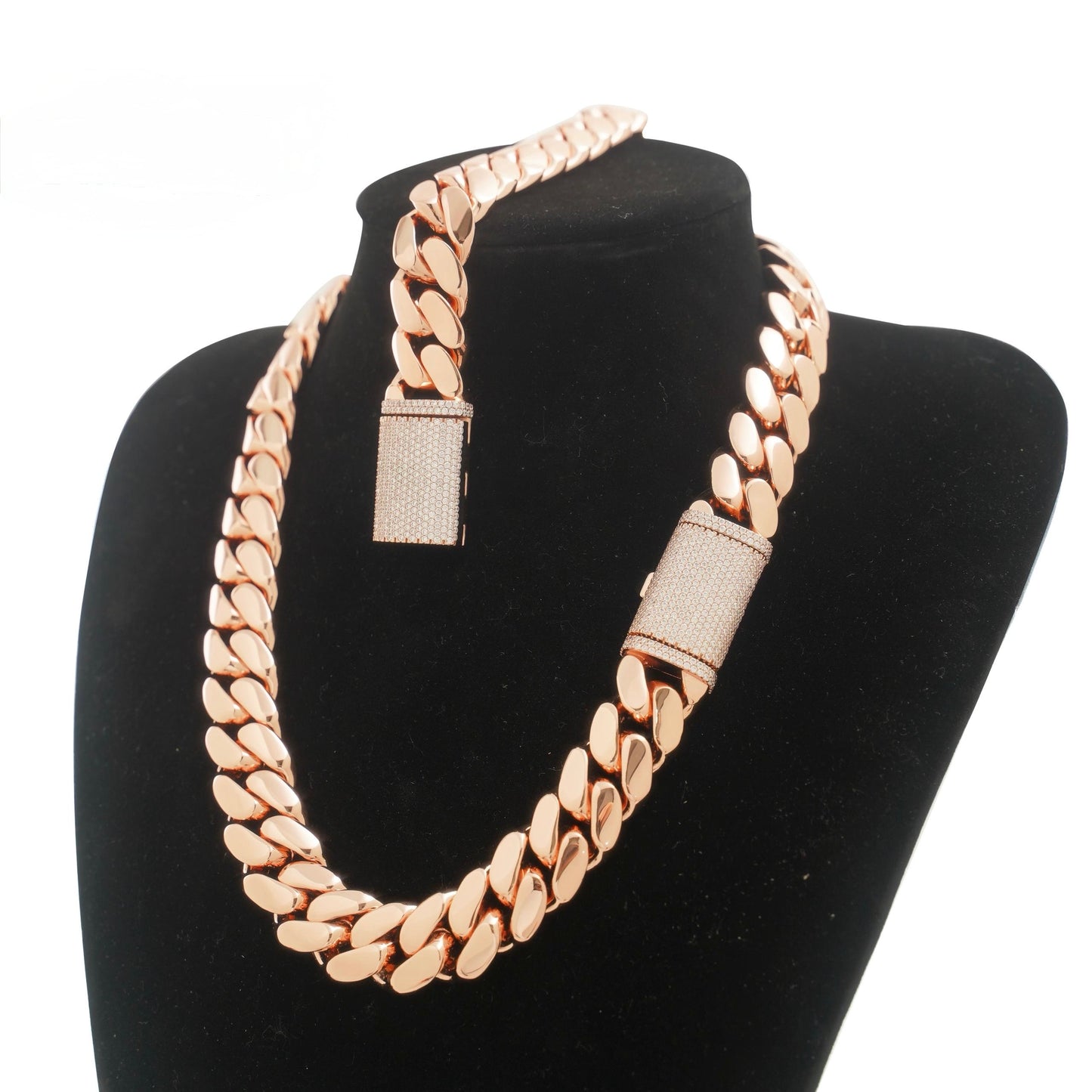 20mm Miami Cuban Link Bracelet or Necklace